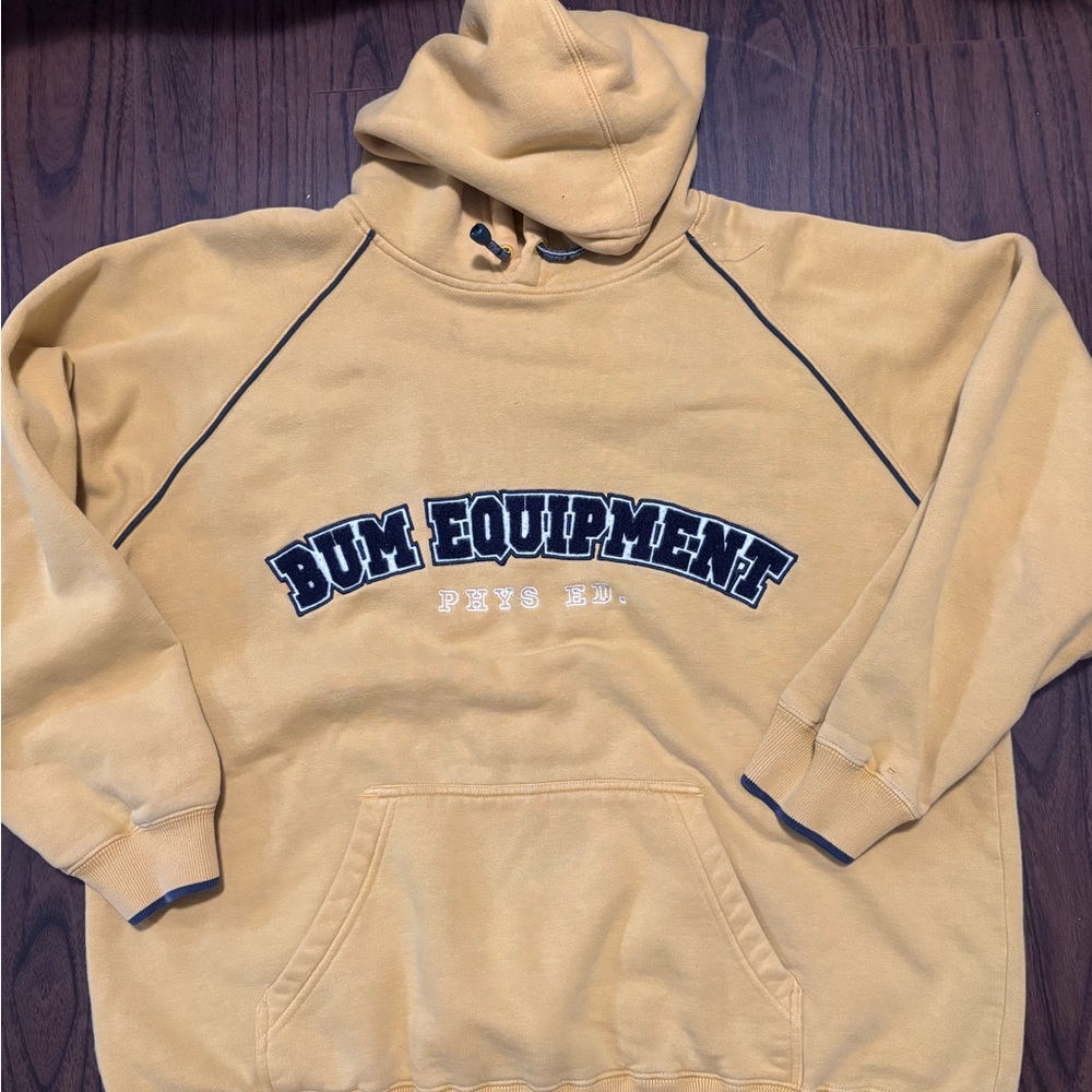 Equipment Men's Yellow Hoodie